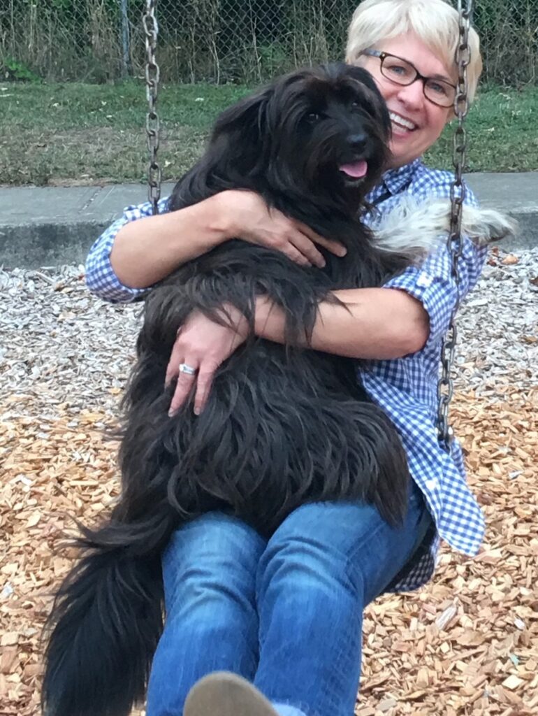 Elise Sterling & her dog Pippi
